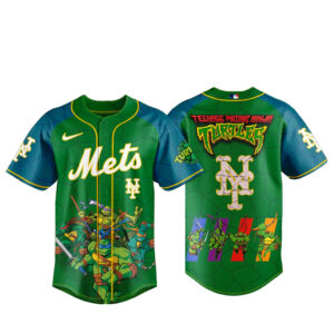 New York Mets x Teenage Mutant Ninja Turtles 2026 Baseball Jersey