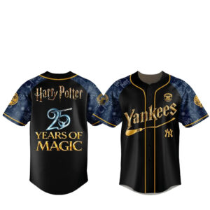 New York Yankees Harry Potter 25 Years of Magic Game Night 2026 Baseball Jersey