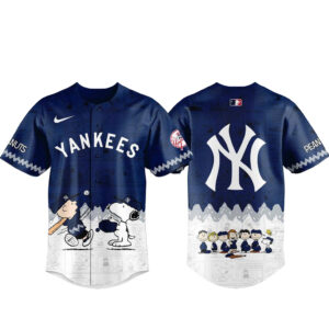 New York Yankees Peanuts Day 2026 Gameday Celebration Baseball Jersey