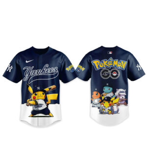 New York Yankees Pokemon Go Night 2026 Game Baseball Jersey