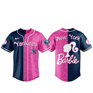 New York Yankees x Barbie Night Game 2026 Baseball Jersey