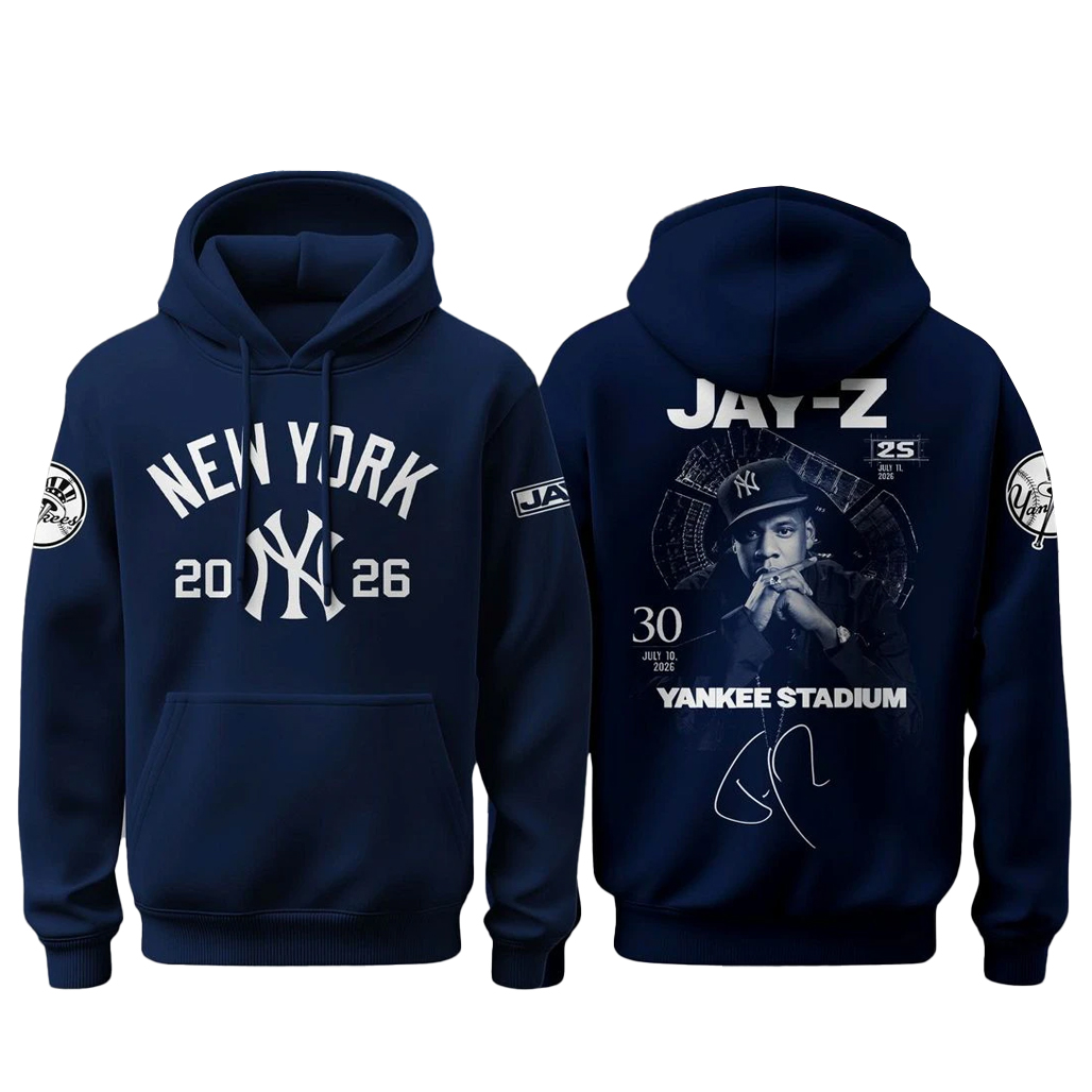 New York Yankees x Jay-Z Hometown Show 2026 Yankee Stadium Hoodie 1 New York Yankees x Jay-Z Hometown Show 2026 Yankee Stadium Hoodie