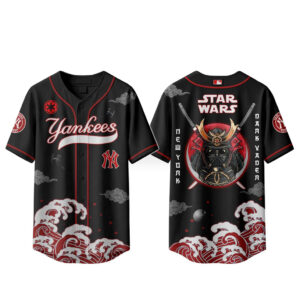 New York Yankees x Samurai Star Wars Baseball Jersey