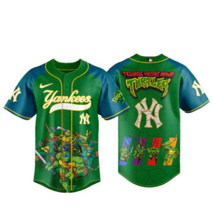 New York Yankees x Teenage Mutant Ninja Turtles 2026 Baseball Jersey