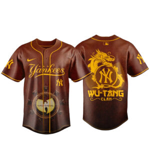 New York Yankees x Wu-Tang Forever The Final Chamber-US Tour 2026 Baseball Jersey