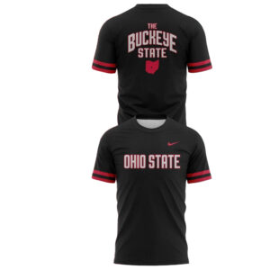 Ohio State Buckeyes Baseball Stealth Black 2026 T-Shirt