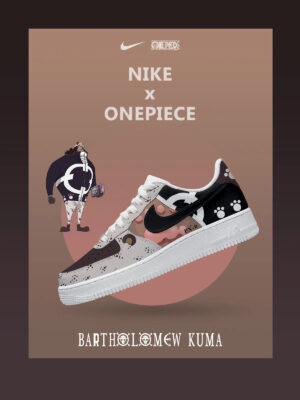 One Piece Bartholomew Kuma Air Force 1 Shoes Sneakers