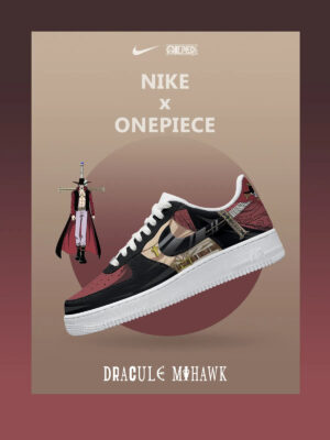 One Piece Dracule Mihawk Air Force 1 Shoes Sneakers