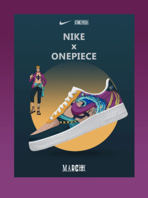 One Piece Marco Air Force 1 Shoes Sneakers