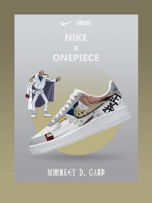 One Piece Monkey D. Garp Air Force 1 Shoes Sneakers