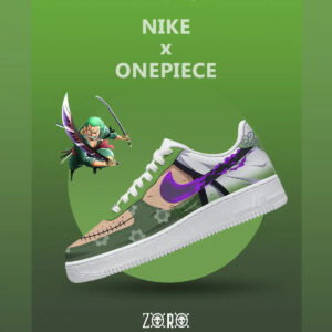 One Piece Roronoa Zoro Air Force 1 Shoes Sneakers