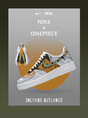 One Piece Silvers Rayleigh Air Force 1 Shoes Sneakers