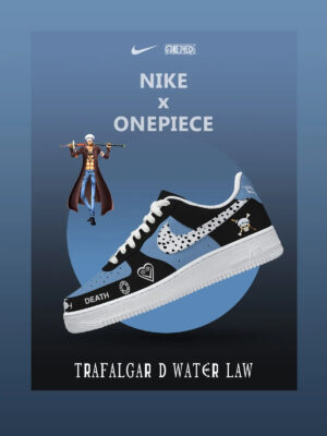 One Piece Trafalgar D. Water Law Air Force 1 Shoes Sneakers