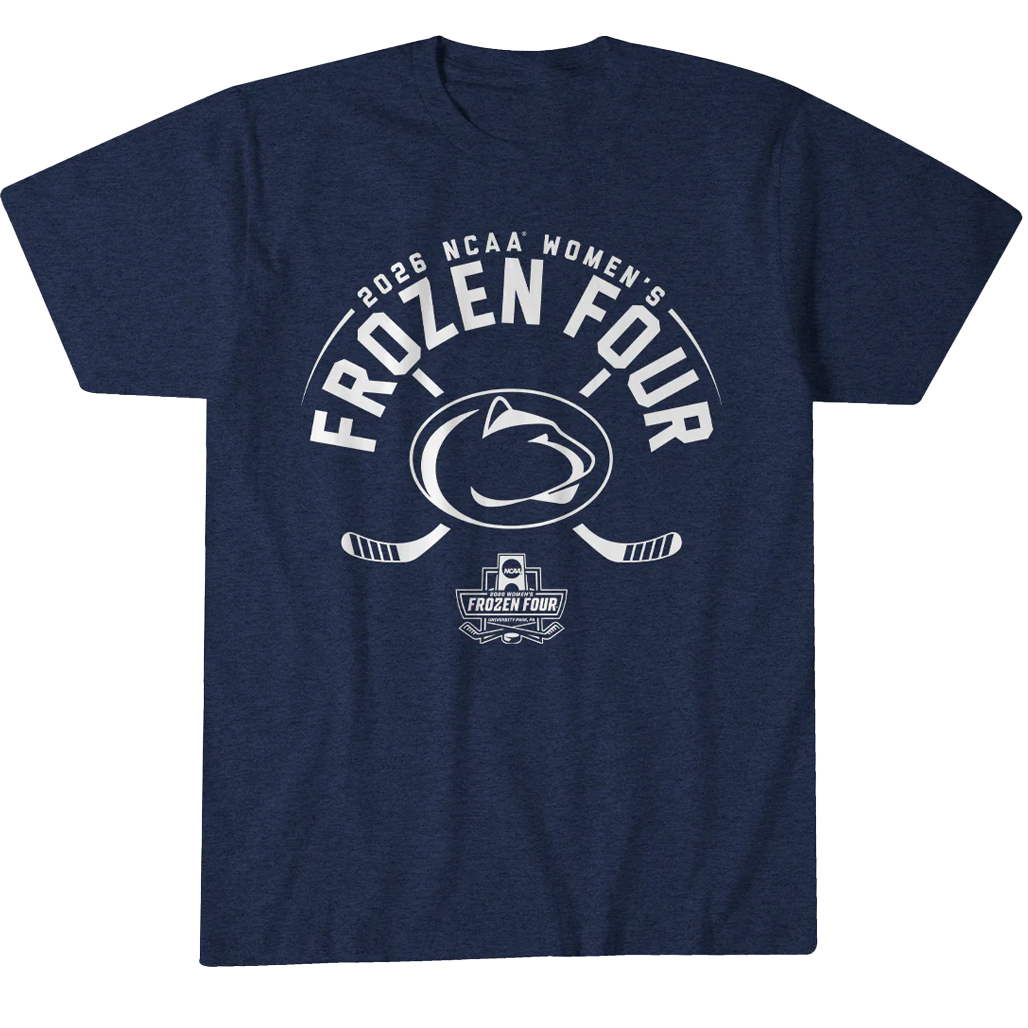 Penn State Women's Hockey 2026 Frozen Four T-Shirt 1 Penn State Women's Hockey 2026 Frozen Four T-Shirt