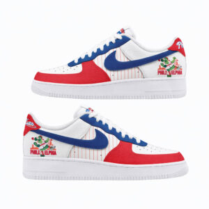 Philadelphia Phillies Baseball League Air Force 1 Shoes Sneakers
