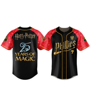 Philadelphia Phillies Harry Potter 25 Years of Magic Game Night 2026 Baseball Jersey