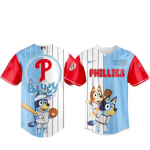 Philadelphia Phillies x Bluey Fans Baseball Jersey