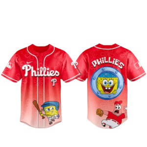 Philadelphia Phillies x SpongeBob Home Run Baseball Jersey