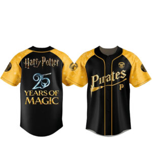 Pittsburgh Pirates Harry Potter 25 Years of Magic Game Night 2026 Baseball Jersey