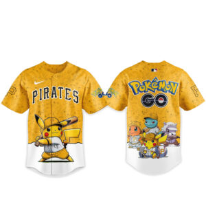 Pittsburgh Pirates Pokemon Go Night 2026 Game Baseball Jersey