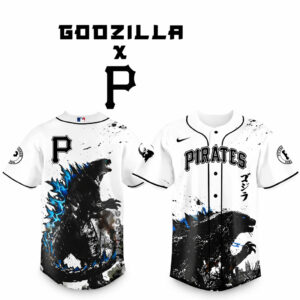 Pittsburgh Pirates x Godzilla Monster Baseball Jersey