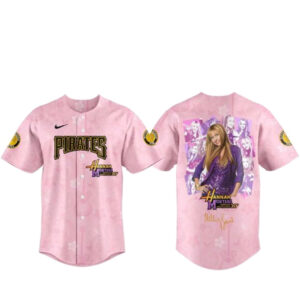 Pittsburgh Pirates x Hannah Montana 20th Anniversary Baseball Jersey