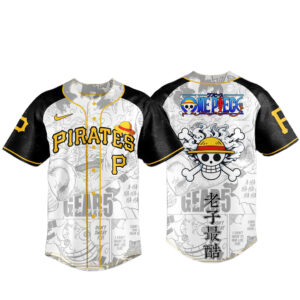 Pittsburgh Pirates x One Piece Night 2026 Game Baseball Jersey