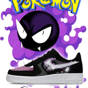 Pokemon Gastly Air Force 1 Shoes Sneakers