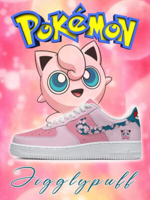 Pokemon Jigglypuff Air Force 1 Shoes Sneakers