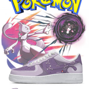Pokemon Mewtwo Air Force 1 Shoes Sneakers