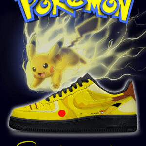 Pokemon Pikachu Air Force 1 Shoes Sneakers