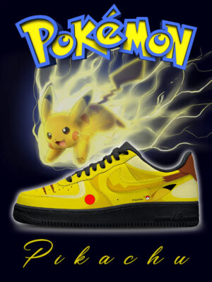 Pokemon Pikachu Air Force 1 Shoes Sneakers