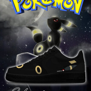 Pokemon Umbreon Air Force 1 Shoes Sneakers