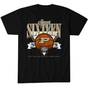 Purdue Boilermakers MBB 2026 Sweet Sixteen T-Shirt