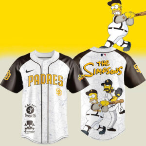 San Diego Padres The Simpsons Eat My Shorts 2026 Baseball Jersey