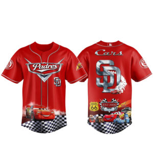 San Diego Padres x Cars 20th Anniversary Baseball Jersey