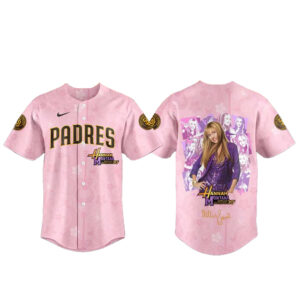 San Diego Padres x Hannah Montana 20th Anniversary Baseball Jersey