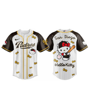 San Diego Padres x Hello Kitty 2026 And Sanrio World Baseball Jersey