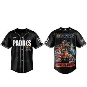 San Diego Padres x One Piece Live Action 2026 Baseball Jersey