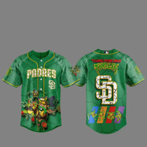 San Diego Padres x Teenage Mutant Ninja Turtles 2026 Baseball Jersey Version 1