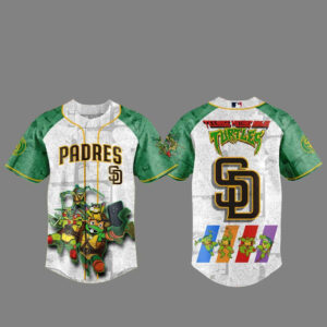 San Diego Padres x Teenage Mutant Ninja Turtles 2026 Baseball Jersey Version 2