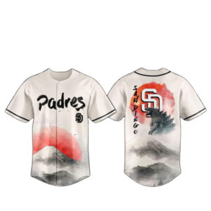 San Diego Padres x The Godzilla Kaiju Baseball Jersey