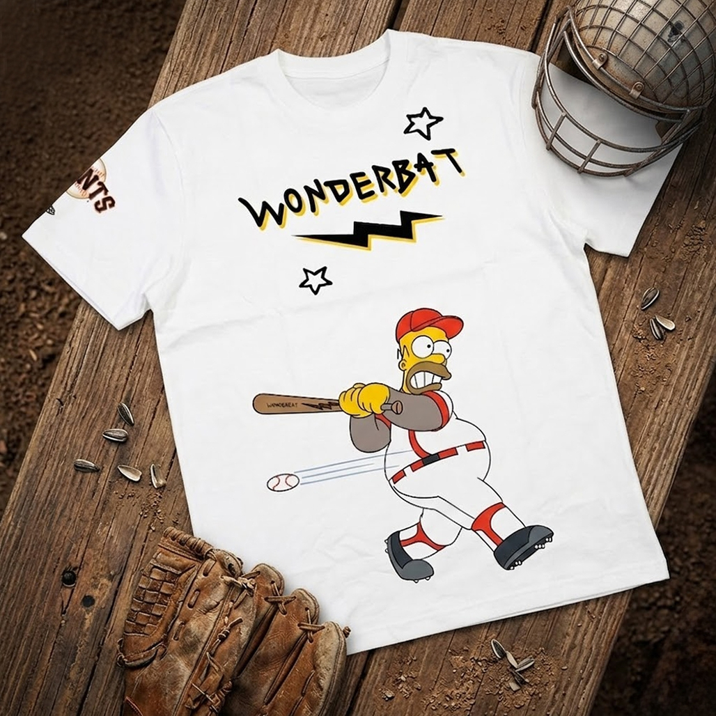 San Francisco Giants Homer Simpson Wonderbat 2026 Shirt 1 San Francisco Giants Homer Simpson Wonderbat 2026 Shirt
