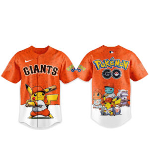 San Francisco Giants Pokemon Go Night 2026 Game Baseball Jersey