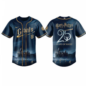 San Francisco Giants x Harry Potter 25 Years of Magic Baseball Jersey