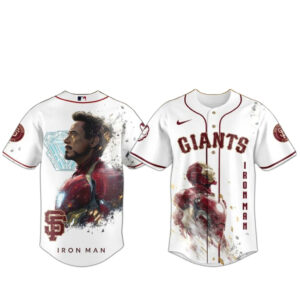 San Francisco Giants x Iron Man Game Day Baseball Jersey