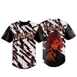 San Francisco Giants x Jujutsu Kaisen Night 2026 Nobara Baseball Jersey