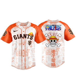 San Francisco Giants x One Piece Night 2026 Game Baseball Jersey