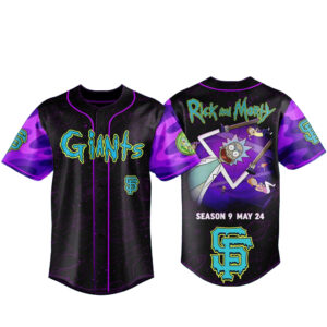 San Francisco Giants x Rick and Morty 2026 Baseball Jersey