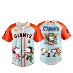 San Francisco Giants x Snoopy 2026 Baseball Jersey